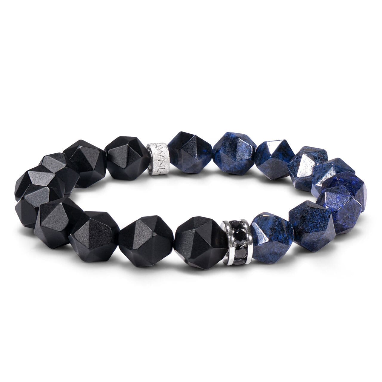 Poseidon Bracelet Onyx & Dumortierite