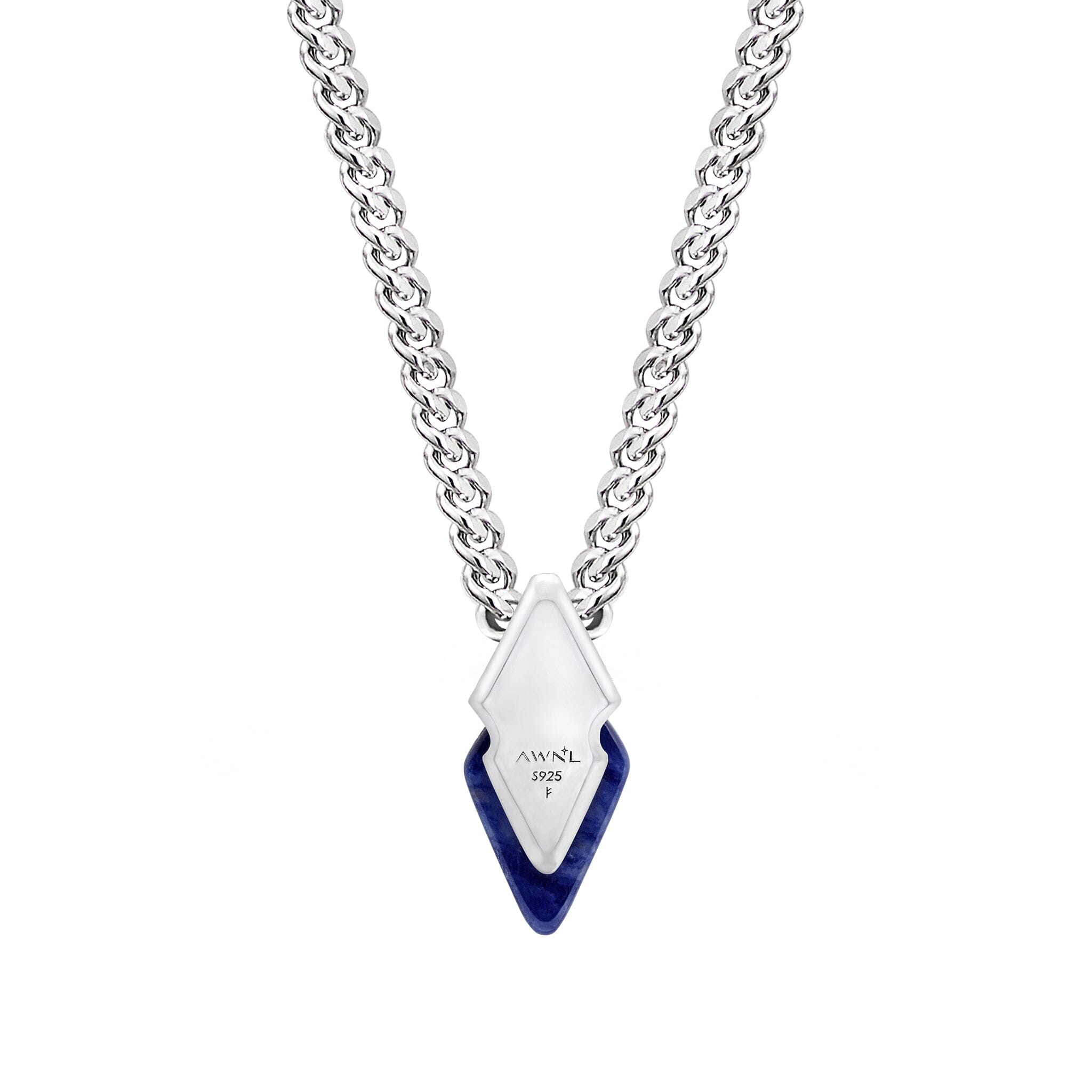 Trident Necklace Sodalite / S