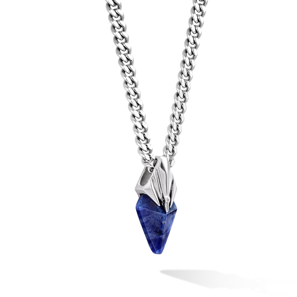 Trident Necklace Sodalite / S