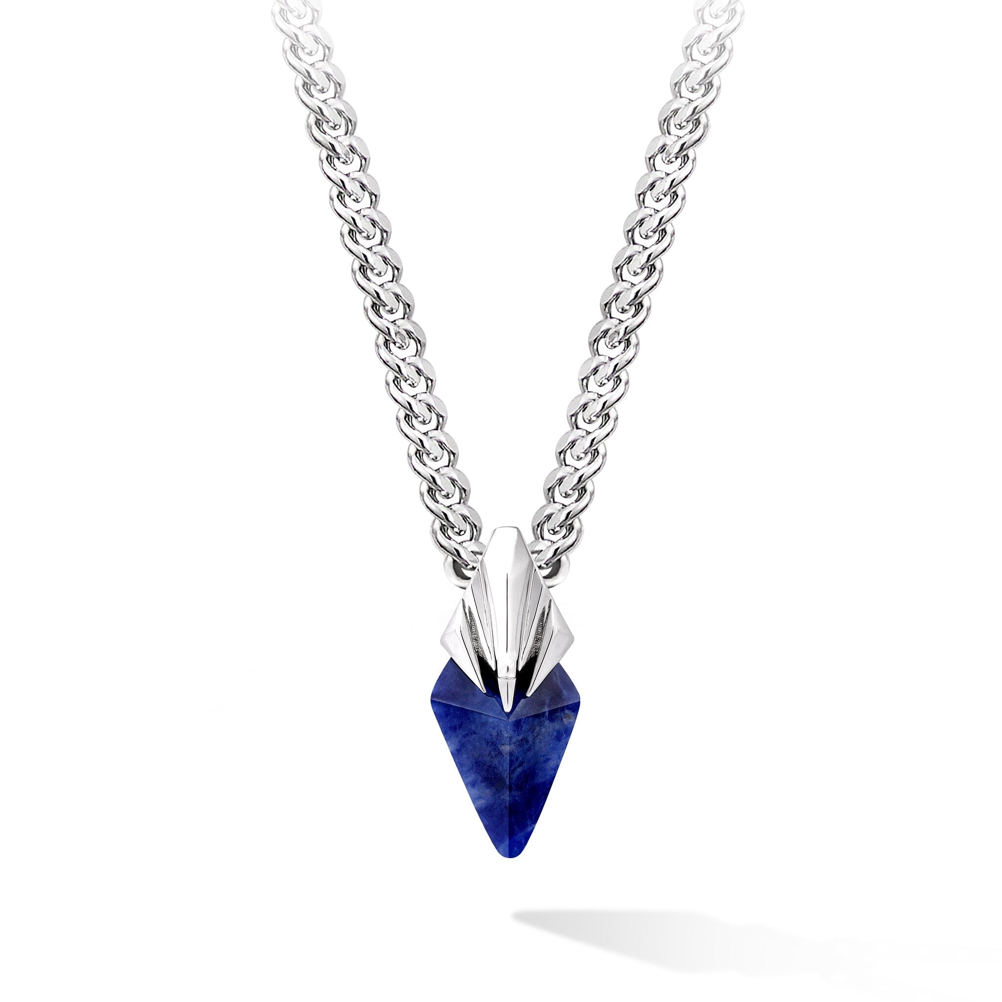 Trident Necklace Sodalite / S