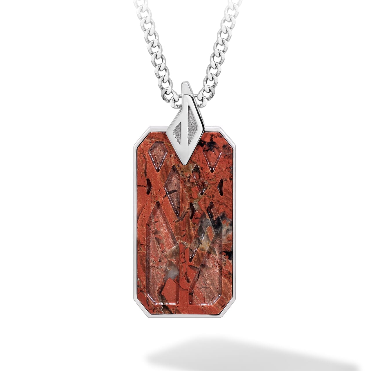Bind Rune Necklace Brecciated Jasper