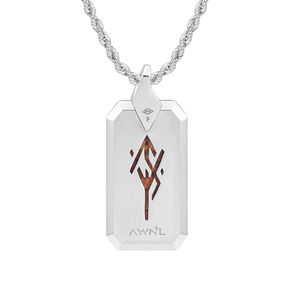 Bind Rune Necklace Brecciated Jasper