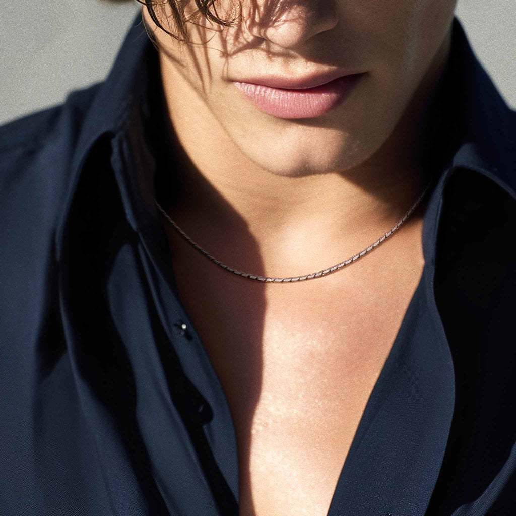 Bind Rune Franco Necklace Sapphire