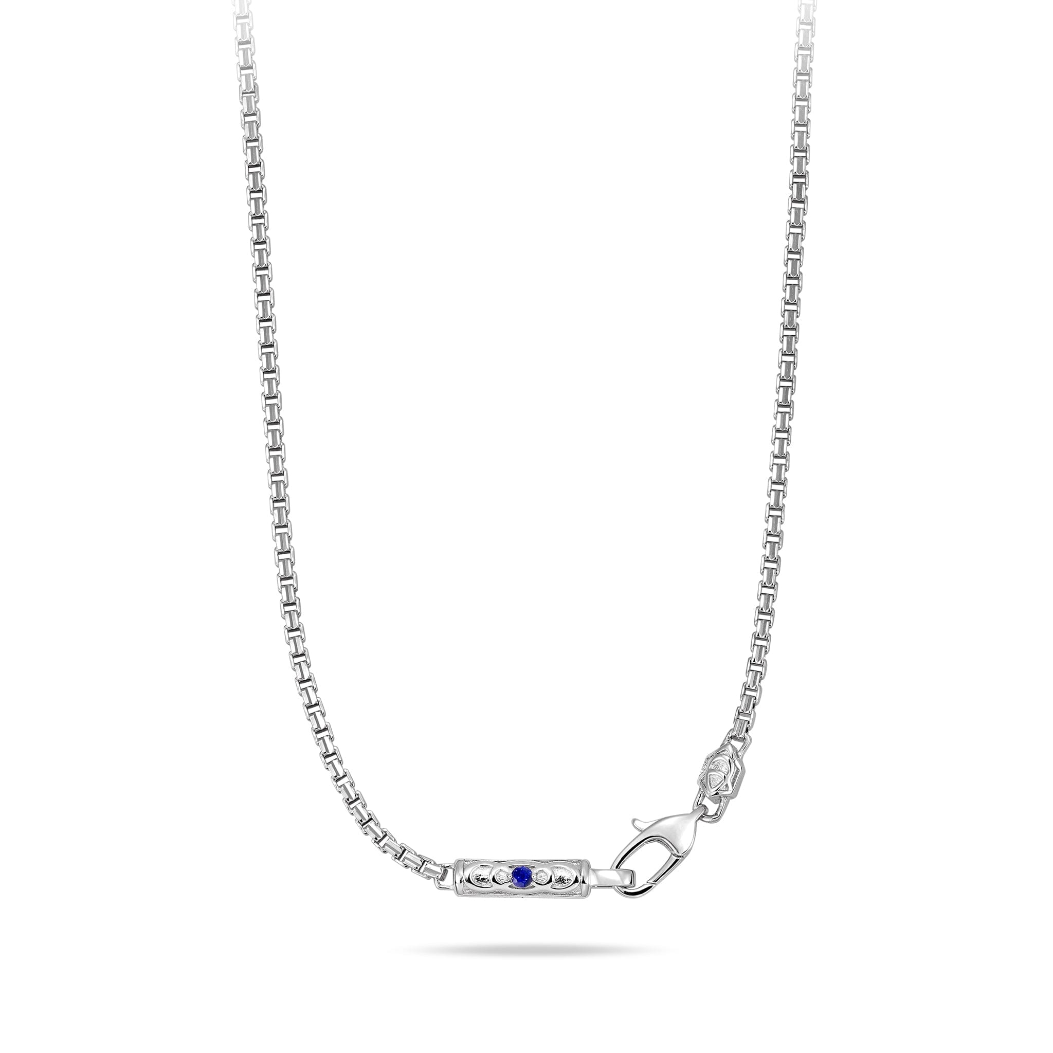 Celtic Knot Venetian Necklace Sapphire