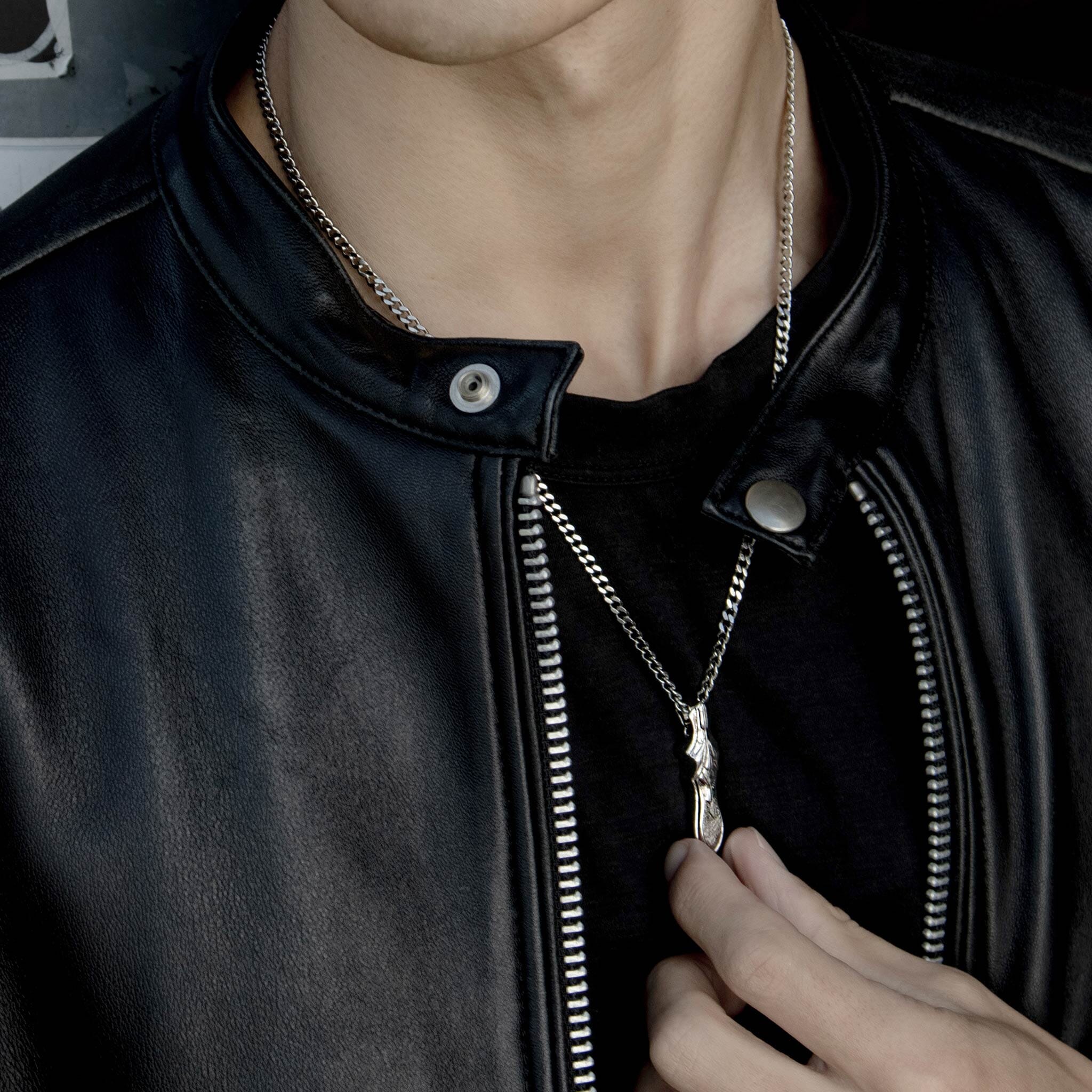 Seven Seas Blade Necklace Meteorite