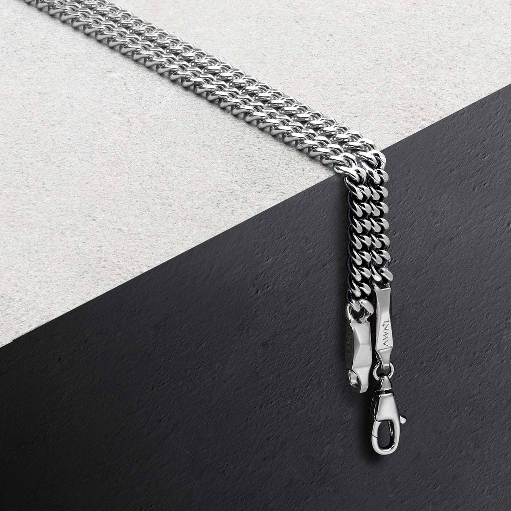 Curb Chain Silver