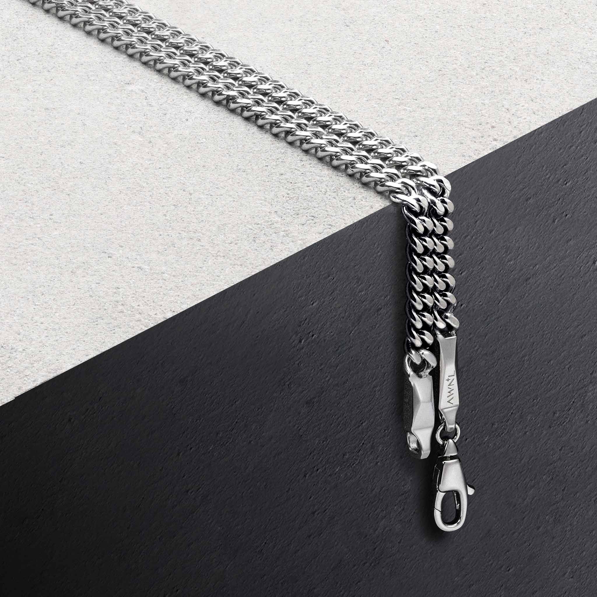 Curb Chain Silver