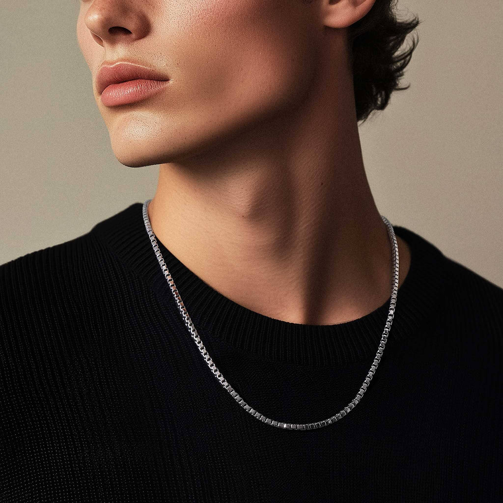 Venetian Chain Silver Slim/Bold