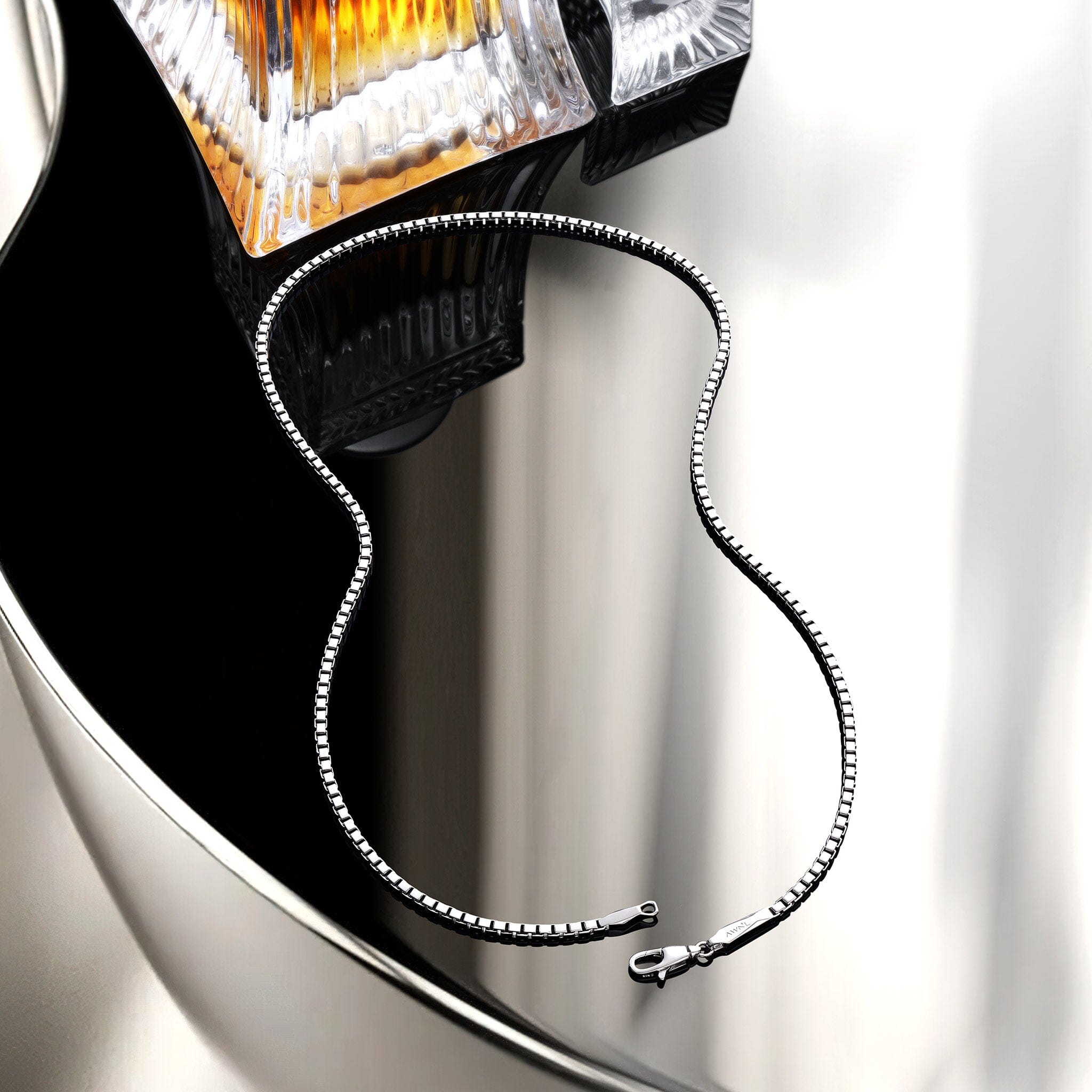 Venetian Chain Silver Slim/Bold