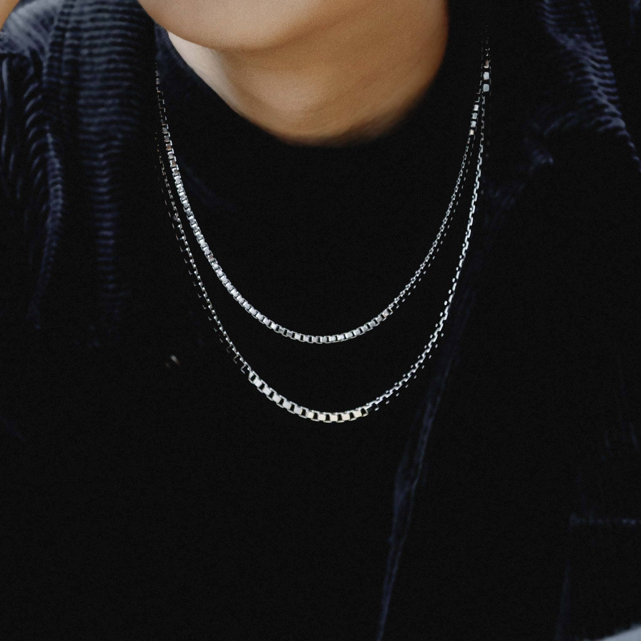 Venetian Chain Silver Slim/Bold