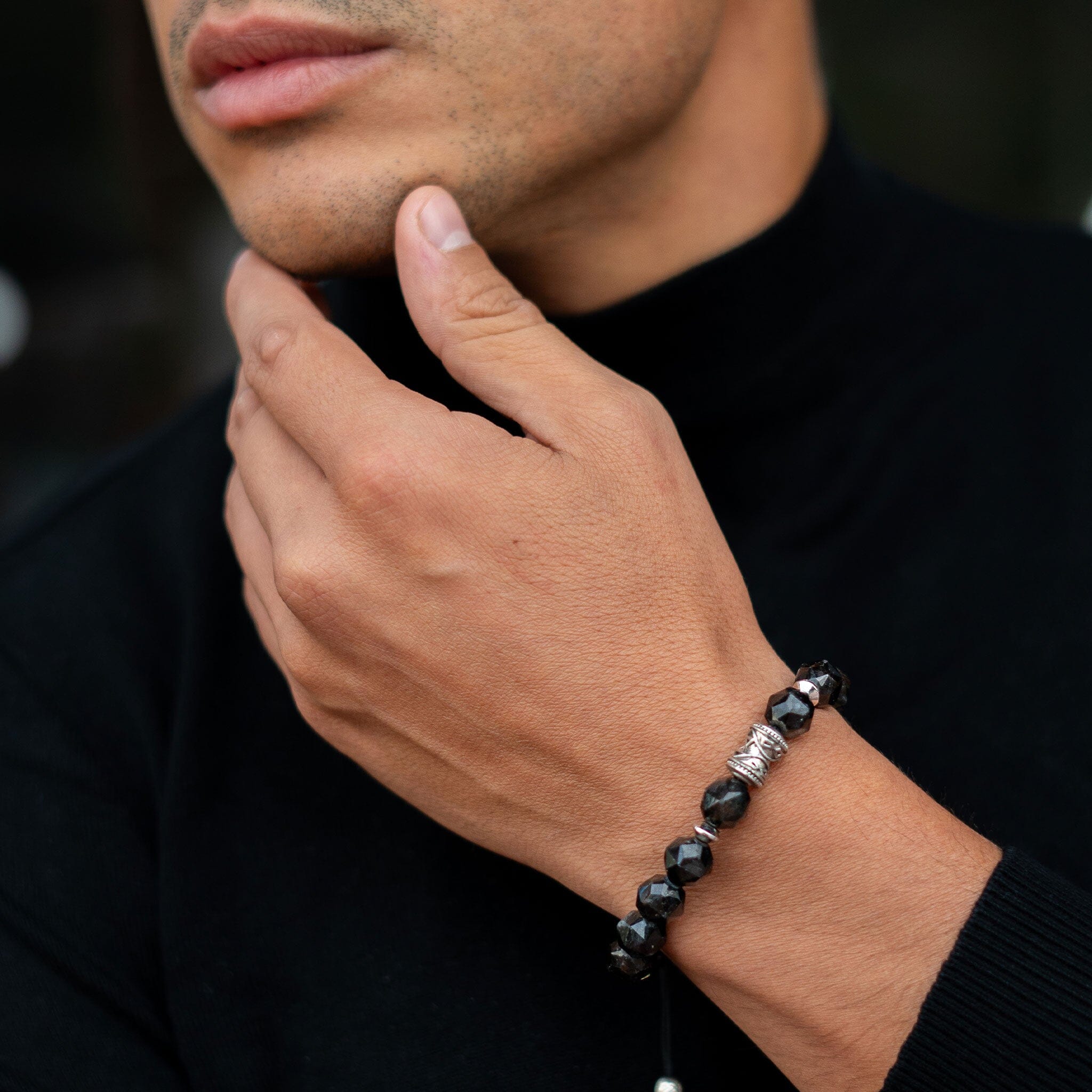 Manifest Rune Bracelet Nuummite