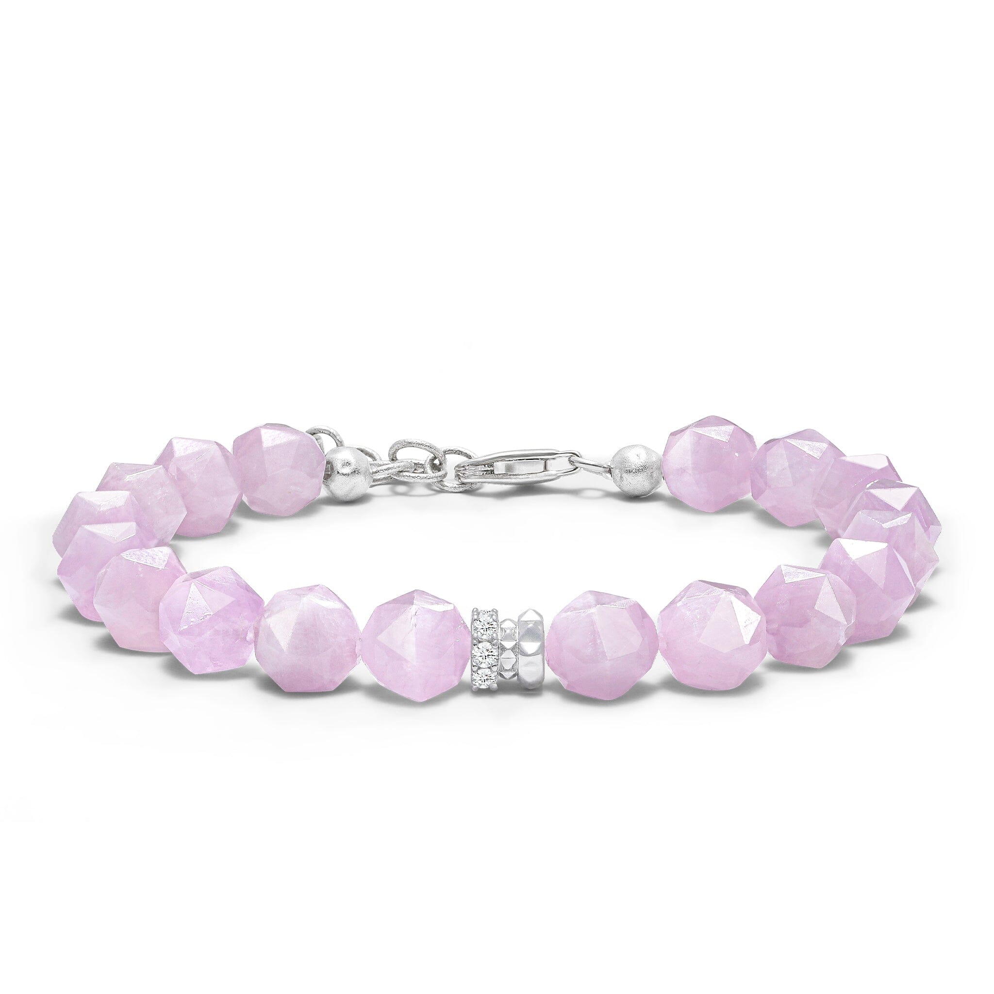 Chestnut Rose Bracelet Kunzite