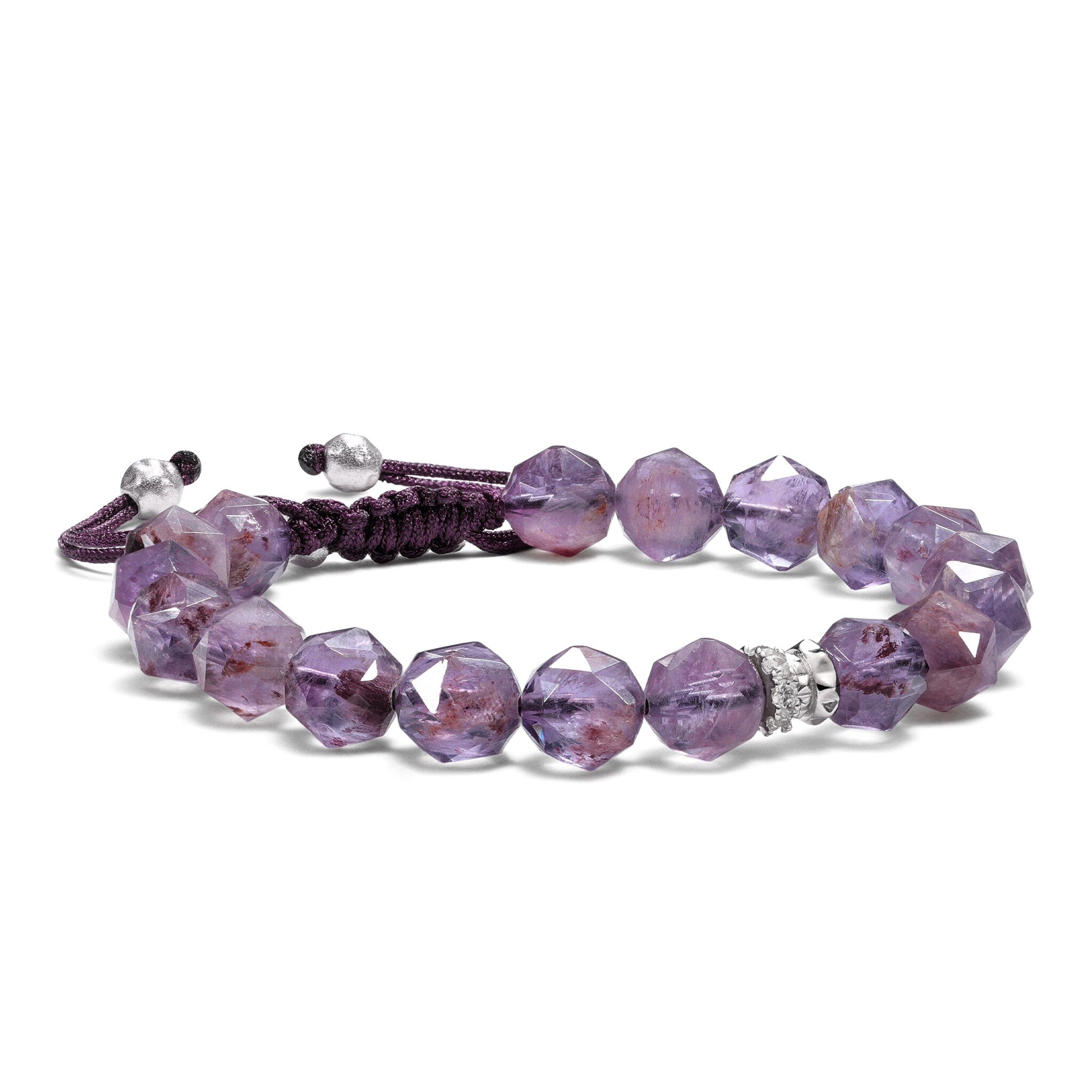 Chestnut Rose Bracelet Phantom Quartz