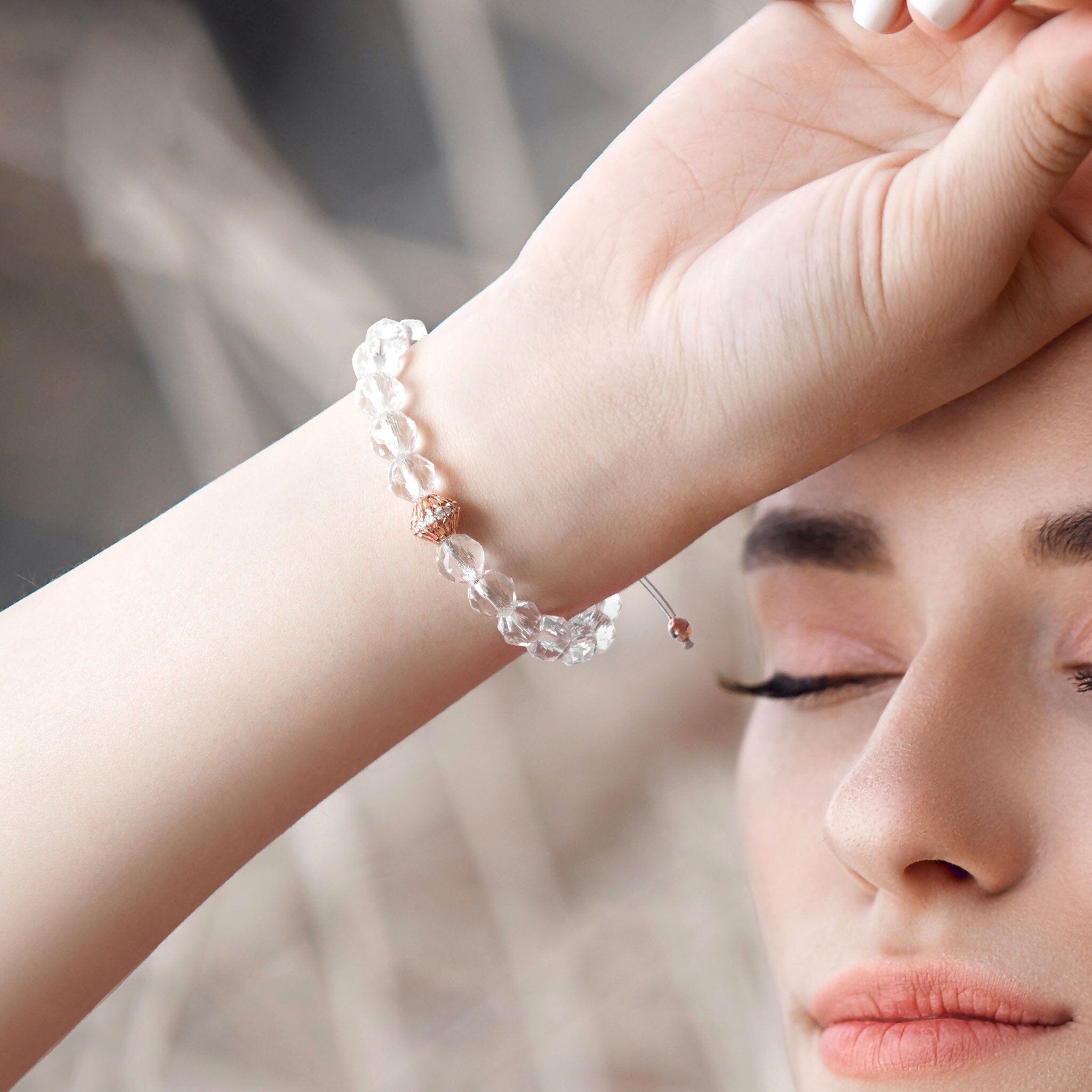 Hjortron Bracelet Rock Crystal