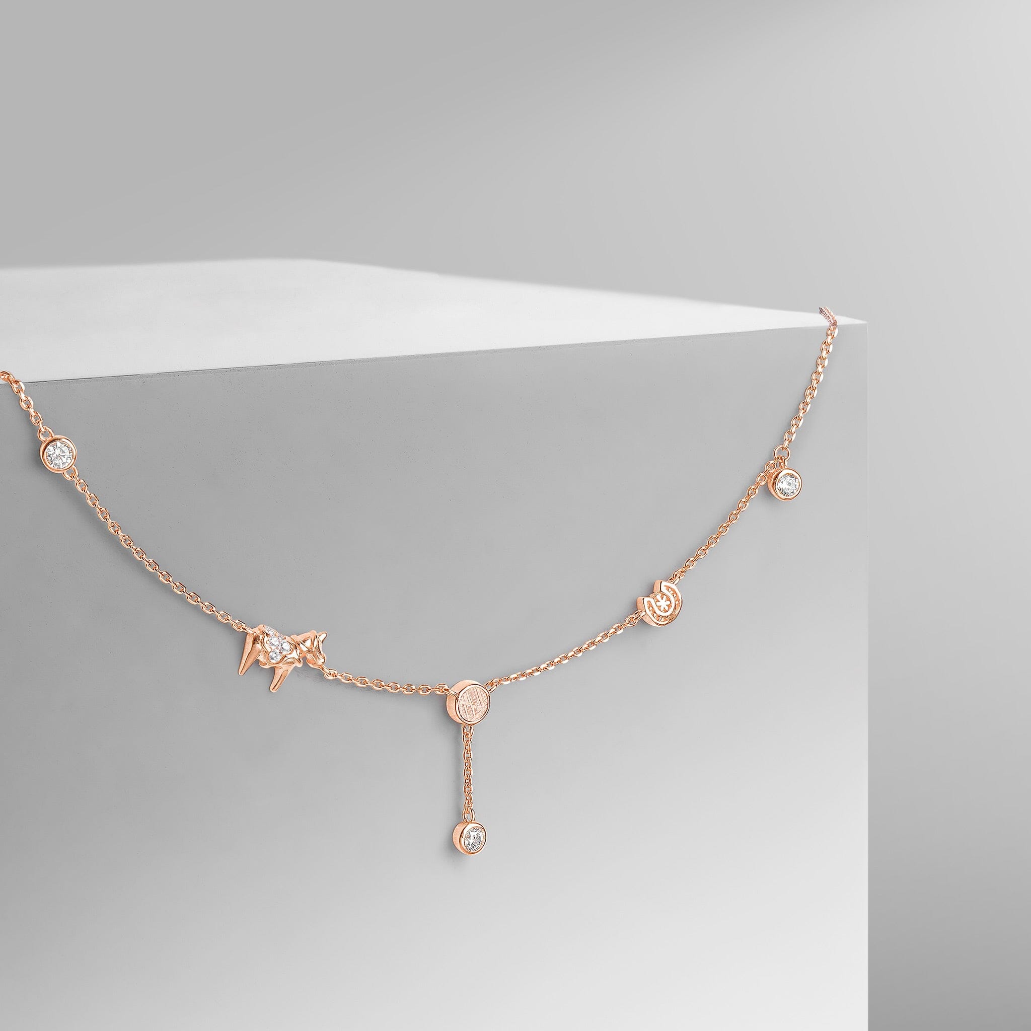 Dala Horse Necklace Meteorite