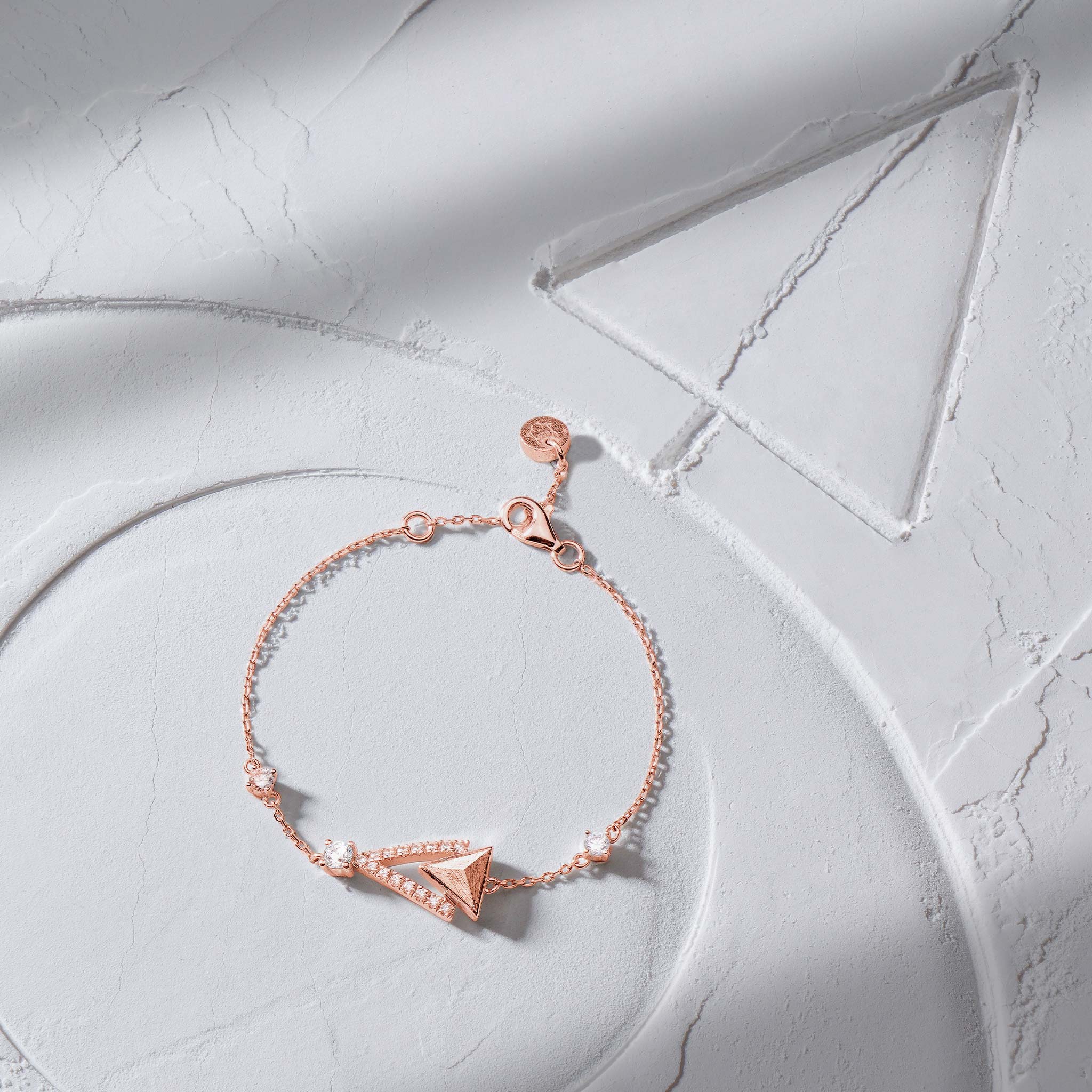 Triangle Bracelet Meteorite