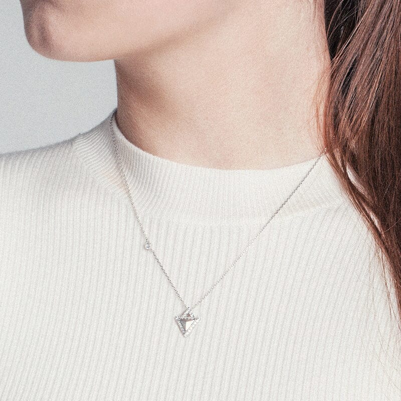 Triangle Necklace Meteorite