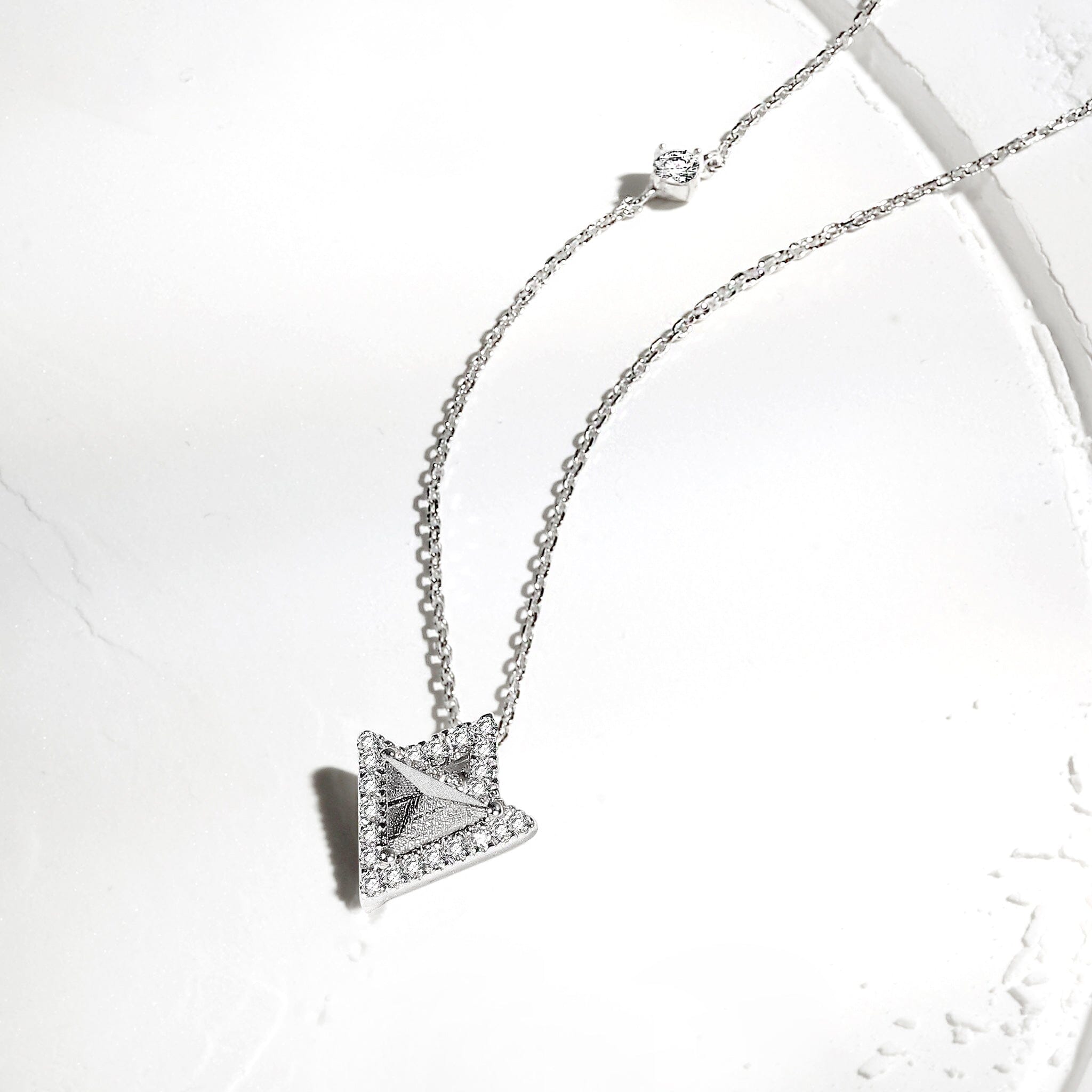 Triangle Necklace Meteorite